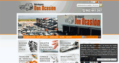 Desktop Screenshot of desguacedonocasion.com